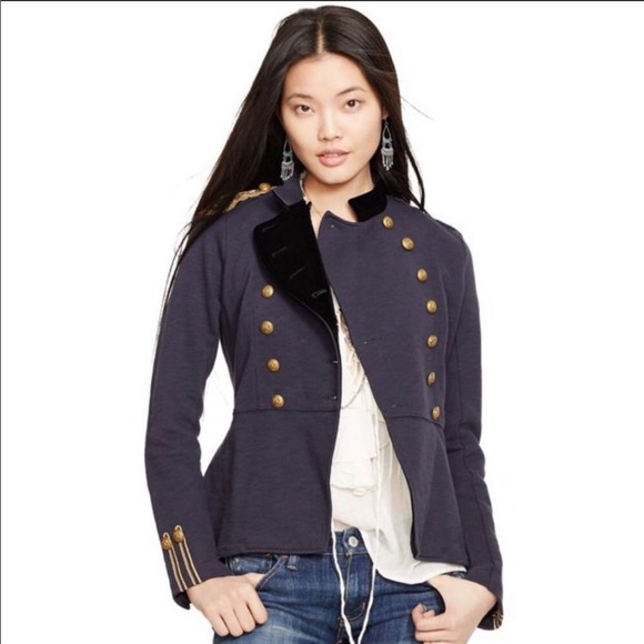 Denim & Supply Ralph Lauren Jackets & Blazers - Denim & Supply Ralph Lauren Peplum Military Jacket